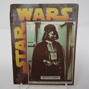 1977 Adpac Star Wars DARTH VADER General Mills Cereal Sticker Vintage Card